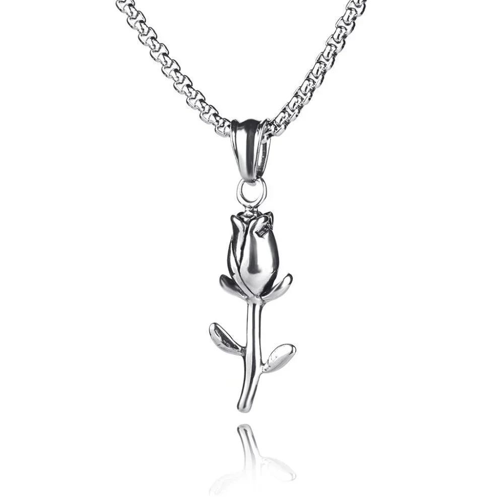 ❤️One Branch Flower Cute Simple Pendant necklace for women/men, N90201P221